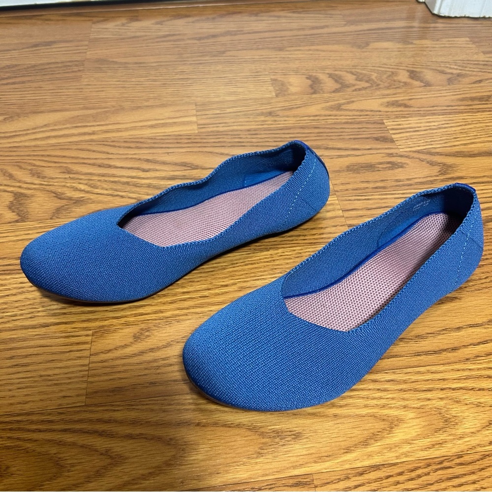 Frank Mully JS010 Blue Women's Flats